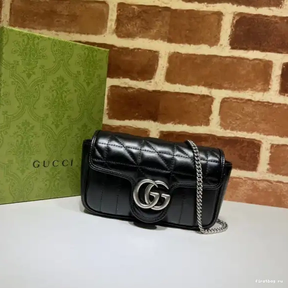 mini bag GG super GUCCI Marmont 0605